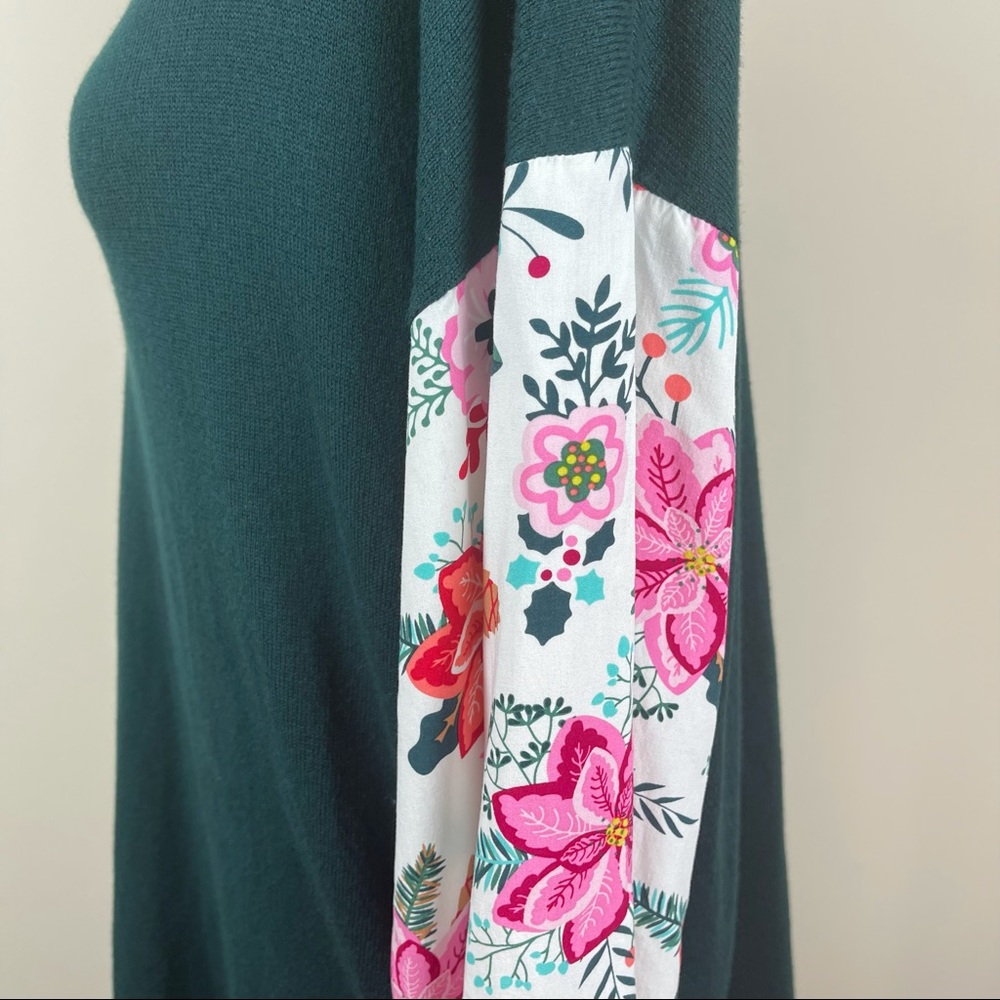 Matilda Jane floral sleeves sweater tunic - Picture 2 of 3